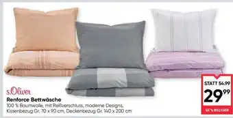 Maximarkt s.Oliver Renforcé-Bettwäsche Angebot