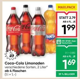 Maximarkt Coca Cola Limonaden Angebot