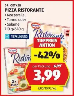 Hofer Dr. Oetker Pizza Ristorante Angebot
