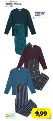 Hofer Herren Pyjama Angebot