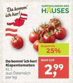 ADEG Da komm’ ich her! Rispentomaten Angebot