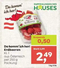 ADEG Da komm’ ich her! Erdbeeren Angebot