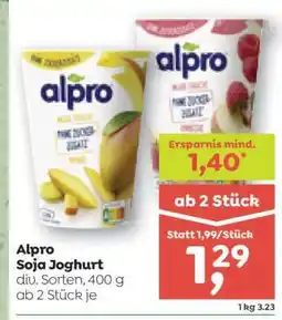 ADEG Alpro Soja Joghurt Angebot