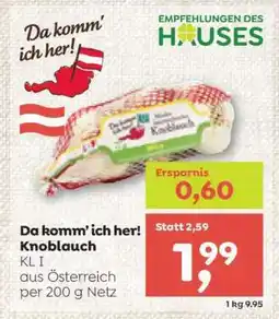 ADEG Da komm’ ich her! Knoblauch Angebot