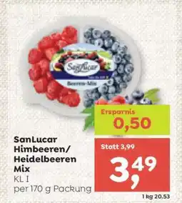 ADEG SanLucar Himbeeren/Heidelbeeren Mix Angebot