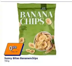 Action Sunny Bites Bananenchips Angebot