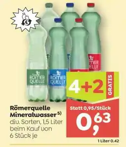ADEG Roemerquelle Mineralwasser Angebot
