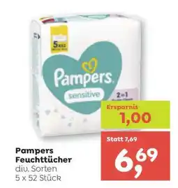 ADEG PAMPERS FEUCHTTÜCHER Angebot