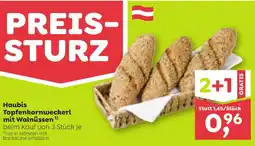 ADEG Haubis Topfenkornweckerl mit Walnüssen Angebot