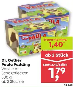 ADEG Dr. Oetker Paula Pudding Angebot