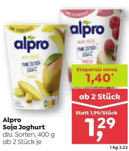 ADEG Alpro Soja Joghurt Angebot