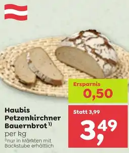 ADEG Haubis Petzenkirchner Bauernbrot Angebot