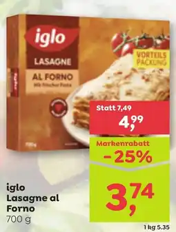 ADEG iglo Lasagne al Forno Angebot