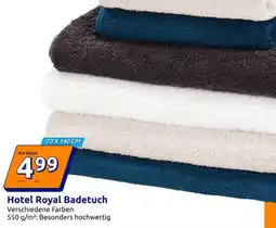 Action Hotel Royal Badetuch Angebot