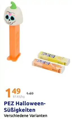 Action PEZ Halloween Süßigkeiten Angebot