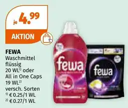 Müller FEWA Waschmittel flüssig Angebot