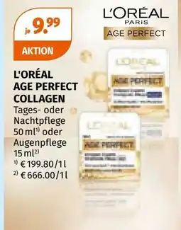 Müller L'oréal age perfect collagen Angebot