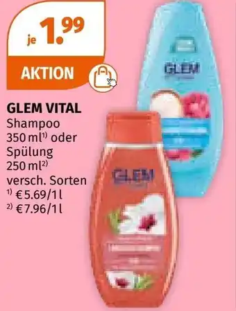 Müller Glem vital shampoo Angebot