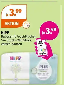 Müller Babysanft Feuchttücher Angebot