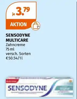 Müller Sensodyne multicare zahncreme Angebot