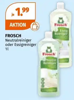 Müller FROSCH Neutralreiniger oder Essigreiniger Angebot