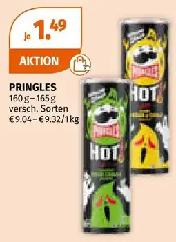 Müller PRINGLES versch. Sorten Angebot