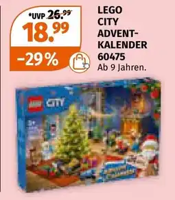 Müller Lego city advent- kalender 60475 Angebot