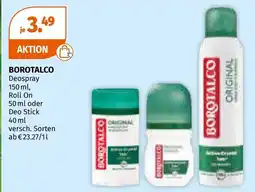 Müller Borotalco Deospray Angebot