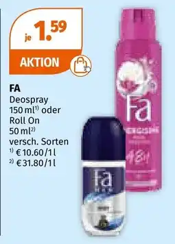 Müller FA Deospray Angebot
