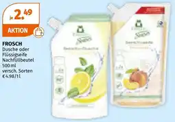 Müller Dusche oder Flüssigseife Nachfüllbeutel Angebot