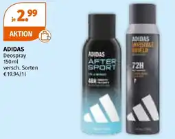 Müller ADIDAS Deospray Angebot