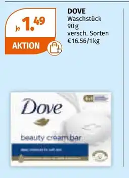 Müller DOVE Waschstück Angebot