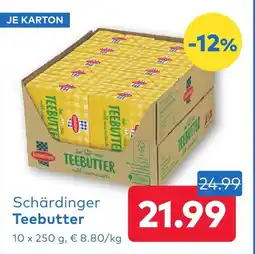 T&G Schärdinger Teebutter Angebot