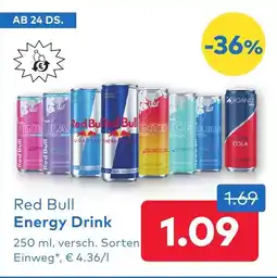 T&G Red Bull Energy Drink Angebot