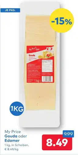T&G My Price Gouda oder Edamer Angebot