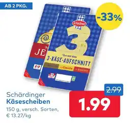 T&G Schärdinger Käsescheiben Angebot