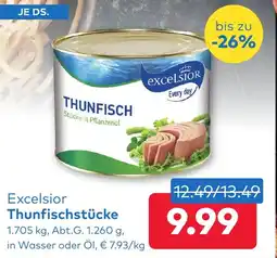 T&G Excelsior Thunfischstücke Angebot