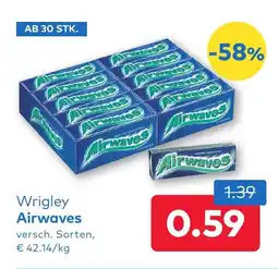 T&G Wrigley Airwaves Angebot
