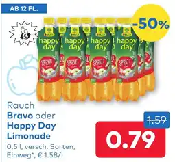 T&G Rauch Bravo oder Happy Day Limonade Angebot