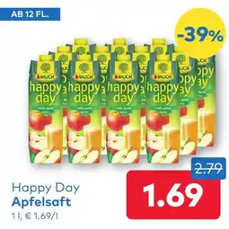 T&G Happy Day Apfelsaft Angebot
