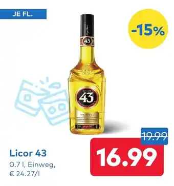 T&G Licor 43 Angebot
