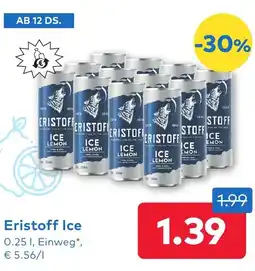 T&G Eristoff Ice Angebot