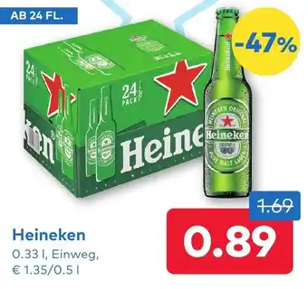 T&G Heineken Angebot