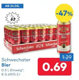 T&G Schwechater Bier Angebot