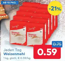 T&G Jeden Tag Weizenmehl Angebot