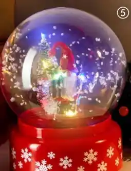 Woolworth LED-Schneekugel Angebot