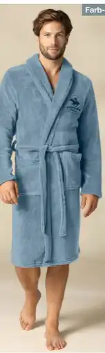 Woolworth Aspern Polo Herren-Bademantel Angebot