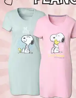 Woolworth Peanuts Damen Bigshirt Angebot