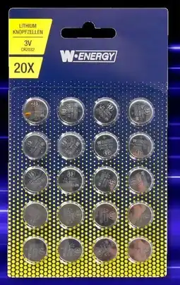 Woolworth W-Energy CR2032 Knopfzellen Angebot