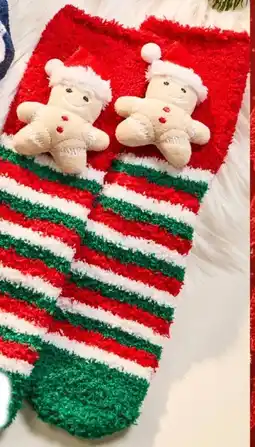 Woolworth Damen Weihnachts Flauschsocken Angebot
